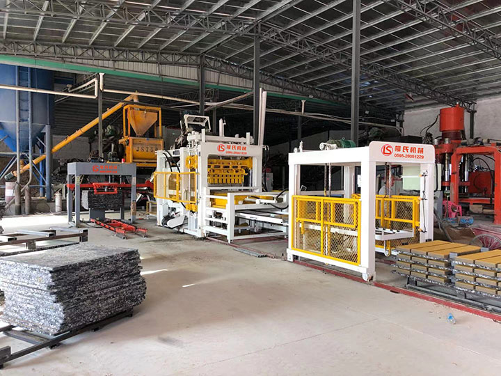 PC仿石磚機運用