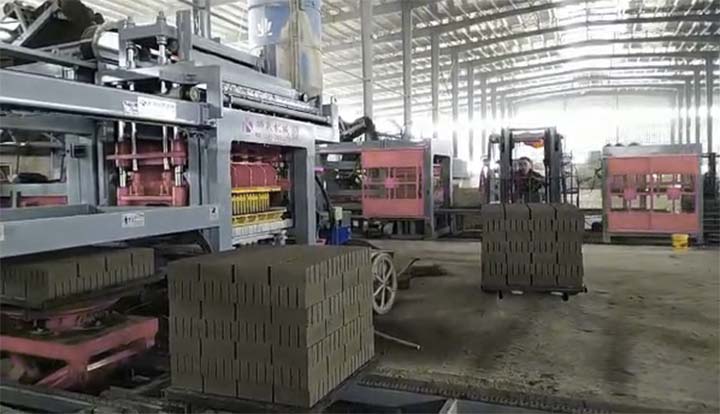 免燒磚機、水泥磚機-應用案例